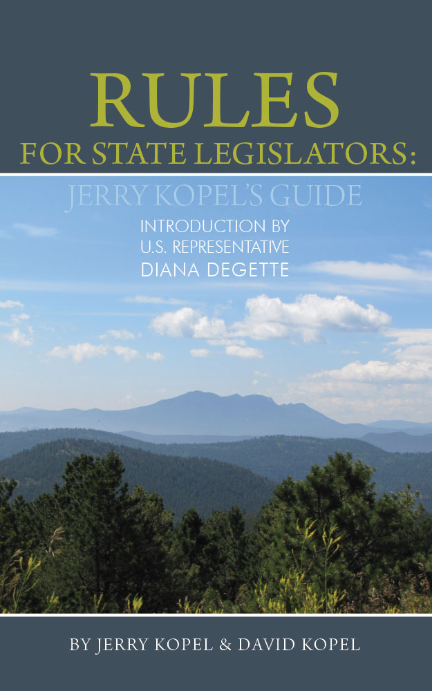 Rules for State Legislators cover